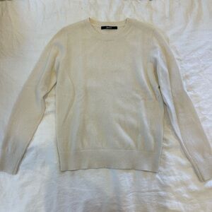 Quince white/cream cashmere S sweater